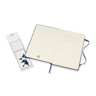 Moleskine - Carnet Classic Format Moyen - Ligné - Couverture Rigide - 4,5 po x 7 po - Bleu Saphir-Dimensions : 4,5 po x 7 po