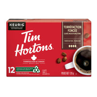 Tim Hortons - Café de torréfaction foncée, portion individuelle - paquet de 12-Mélange torréfaction foncée