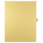 Markmaker - Intercalaires imprimes Legal, Chamois, 1/25th coupe, format lettre, sans trous, 25 tabs/PQT, 5 PQT/Boite, Numero 187-Intercalaires imprimes Legal