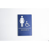 FUTECH SIGNE DE SALLE DE BAIN HANDICAP POUR FEMME UNIQUE-Taille:

5,75 "L x 8,75" L