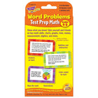 Tendance Word Problems Test Prep Math, Cartes de défi de la 1re à la 3e année, paquet de 6-4