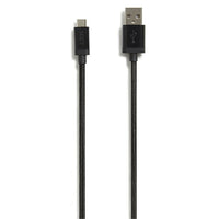 NXT Technologies - Câble tressé USB-A à Micro-USB, 6 pi, noir-Câble tressé de 6 pi, résistant aux accrocs et aux enchevêtrements