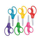 Ciseaux antimicrobiens émoussés de 5 po pour enfants de Westcott - Couleurs variées - Paquet de 6-6 par paquet