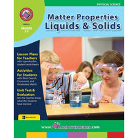 Livre numérique : Matter Properties: Liquids & Solids (format PDF, téléchargement pour 1 utilisateur), 2e - 3e année-Vous recevrez deux courriels : un confirmant toute la commande et l'autre avec un bouton Download Software (Télécharger le logiciel). Vous pouvez télécharger immédiatement ou revoir votre courriel pour télécharger plus tard.