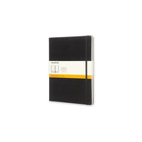 Moleskine – Carnet de la collection Classic, ligné, couverture rigide, noir, 7,5 po x 9,75 po-192 pages, papier de couleur ivoire, 7,5 po x 9,75 (po)