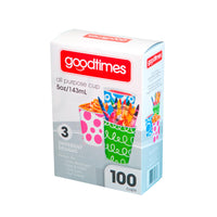 tasses goodtimes - 5 oz - paquet de 100-Gobelets en papier jetables