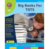 Livre numérique : Big Books For Tots (format PDF, téléchargement pour 1 utilisateur), prématernelle à 1re année-Vous recevrez deux courriels : un confirmant toute la commande et l'autre avec un bouton Download Software (Télécharger le logiciel). Vous pouvez télécharger immédiatement ou revoir votre courriel pour télécharger plus tard.