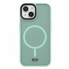 Blu Element - Coque Chromatic Cloud avec MagSafe pour iPhone 16e/15/14/13 - Vert clair-Compatibilité Magsafe