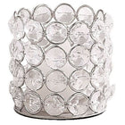Elegance – Porte-bougie rond étincelant (72876)-Porte-bougie