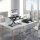 Ezywork - 32 po  de large 41B Convertisseur de bureau assis-debout-Garantie limitée du fabricant de 1 an