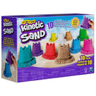 Kinetic Sand Coffrets Château-Paquet Multicolore-Paquet De 10-Ne contient ni blé, ni gluten, ni caséine