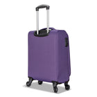 Club Rochelier - Ensemble de 3 bagages souples - Violet et Lilas-Roues pivotantes à 360 degrés