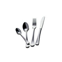 Maxwell & Williams – Ensemble de coutellerie de 16 pièces Cosmopolitan-L’ensemble comprend : 4 couteaux à table de 8,75 po, 4 cuillères à table de 8 po, 4 fourchettes de table de 9,5 po et 4 cuillères à thé de 5,5 po