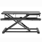 Ezywork - Convertisseur de bureau assis-debout de large 43B - 32"-Mécanisme de levage : Ressort à gaz