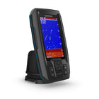 Garmin - Striker 4 Plus Sondeur avec transducteur à double faisceau - Noir-Le GPS intégré vous permet de marquer des points de cheminement, de créer des itinéraires et de voir la vitesse du bateau