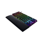 Razer - Huntsman V2 Clavier de jeu optique sans touches - Clicky Optical Switch - Noir - US-La conception sans touches avec un contour ambidextre est compacte, elegante et facile à utiliser.