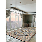 eCarpetGallery Tapis Qashqai Blue 7'10" x 10'2"-7'10" x 10'2"