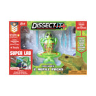 Dissect-It - Super labo de dissection de grenouille-Il comprend une grenouille à disséquer avec squelette, organes, veines et artères, une table de dissection élargie, 2 recharges et 4 outils de dissection