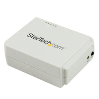 StarTech ® Serveur dââ‚¬â„¢impression USB sans fil N avec port Ethernet 10/100 Mb/s, 802.11 B/G/N-Évitez les coûts additionnels liés à l’achat d’imprimantes supplémentaires grâce au partage en réseau câblé ou sans fil