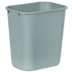 Rubbermaid - Corbeille à papier Vanity - 39 Litres - Gris-Conteneur de bureau