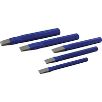 Gray Tools – Ensemble de bédanes 5 pièces-Comprend : Bédanes plats de 1/2, 5/8, 3/4, 7/8 et 1 po.