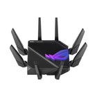 ASUS - Routeur de jeu WiFi 6E quadri-bande ROG Rapture GT-AXE16000/CA - Noir-Accès : 1 port WAN 2,5 Gigabit, 2 ports WAN/LAN 10 Gigabit, 4 ports LAN Gigabit, 1 port USB 3.2 Gen 1, 1 port USB 2.0