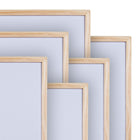 CTG Brands – Tableau blanc, 17 po x 23 po, blanc, paq./6-Matériau de qualité supérieure: le tableau blanc effaçable à sec encadré est fait de papier laminé de haute qualité avec arrière cartonné, très léger et facile à transporter d'un endroit à un autre