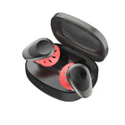 Cleer Audio Goal véritables écouteurs sans fil - noir-Batterie rechargeable au lithium-ion avec un temps de charge de 4 heures et plus de 20 heures de temps de lecture