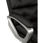 Brassex - Chaise de bureau executif Elius, noir-Style contemporain avec une approche ultra-moderne alliant forme et fonctionnalité