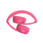 BuddyPhones - Play+ RosePink-SafeAudio 75/85/94dB Volume Limit