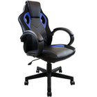 Nicer Furniture - chaise de jeu réglable ergonomique - bleu-Revêtement en PVC durable et maille respirante pour un confort optimal.  