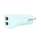 Chargeur allume-cigare USB Dual Tech de base - Bleu-Protection contre la surcharge