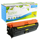 fuzion - HP 651A (CE342A) Cartouche De Toner Remanufacturée - Rendement Standard - Jaune-Couleur d'encre: Jaune
