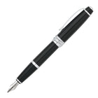 A.T. Cross - Stylo-plume Bailey, noir, plume moyenne-La pointe moyenne produit une largeur de trait de 0,45 mm* pour des lignes nettes et précises, offrant une excellente visibilité. *La largeur du trait dépend de la pression exercée par la main.