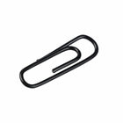 JAM PAPER - Colore norme 1" Trombones, Noir, 2 Paquets de 100-Ces trombones colores sont parfaits pour organiser des papiers à la maison, à l'ecole ou au bureau