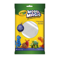 Crayola - Pâte à modeler Model Magic, blanche, pot de 113 g-Matériel de modelage novateur et amusant qui sèche en 24 heures