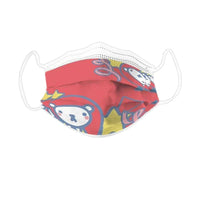 Orange River - de masque facial jetable pour enfants 3 couches - Conception de dessin animé rose-Masque facial jetable d'enfants de 3 couches avec l'utilisation non médicale d'impression rose