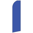 Swooper – Trousse pour banderole avec perche et piquet, bleu-La banderole mesure environ 32 po de largeur et 132 po de hauteur; une fois pleinement assemblée, la perche s'élève à 16 pi au-dessus du sol !