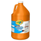 Crayola - Peinture lavable Artista Ii, 128 oz, orange-Orange