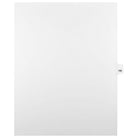 Mark Maker – Onglets séparateurs juridiques blancs, 1/25 onglets, format lettre, sans trous, numéro 188, 25/paquet-Onglets séparateurs blancs, 1/25 onglets