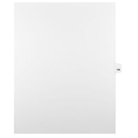 Mark Maker – Onglets séparateurs juridiques blancs, 1/25 onglets, format lettre, sans trous, numéro 188, 25/paquet-Onglets séparateurs blancs, 1/25 onglets