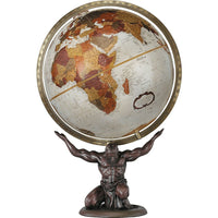 Replogle - Globe terrestre de bureau antique Atlas, 12 po, français-Carte en relief