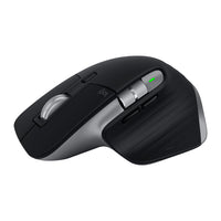 Logitech - Souris Mx Master 3 pour Mac - Gris Cosmique-Nous avons réinventé la roulette. Le tout nouveau défilement électromagnétique MagSpeed est suffisamment précis pour s'arrêter sur le bon détail à chaque fois et assez rapide pour faire défiler 1 000 lignes en une seconde. Et il est quasi-silencieux