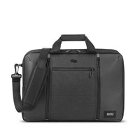 Solo - Mallette pour ordinateur portable hybride New York Gravity - Polyester noir-La couleur noire