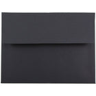 JAM Paper Enveloppe A6 avec fermeture gommée, 4 3/4 x 6 1/2 po, noir, 100/paquet-Noir