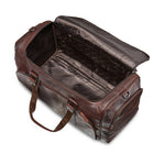 Mancini – Sac de sport 99-5469-Brown, 23 x 10 x 10,25 (po), brun-Gros compartiment principal à fermeture-éclair