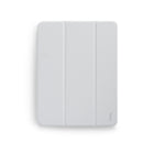 Étui JCPal DuraPro avec porte-crayon pour iPad Pro 12,9" (modèle 2021) - Gris clair-Étui à rabat léger