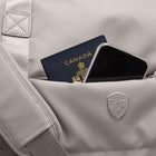 Heys - le sac de sport Puffer - Taupe-La poche du chariot facilite le remorquage lorsque vous voyagez avec des bagages
