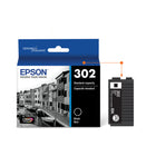 Epson - T302 Cartouche d'encre - Capacité standard - Noir-Photos brillantes autant sur papier ordinaire que sur papier glacé