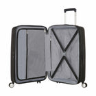 American Tourister - Curio Spinner Moyen - Basse Noir-La serrure intégrée approuvée par la TSA offre une sécurité supplémentaire lors de l’enregistrement de vos bagages